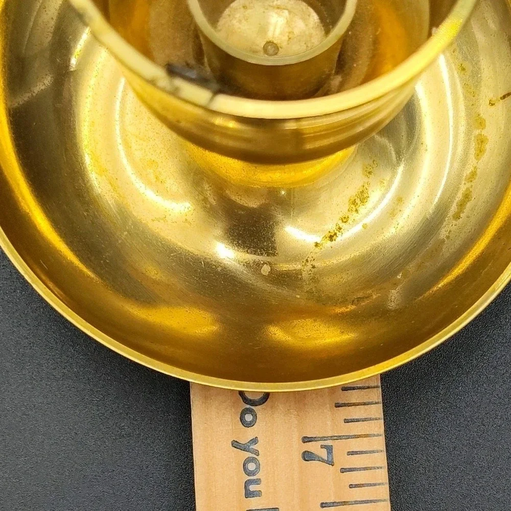 Set-2 Solid Brass Candle stick Chamberstick‎ Holders Secondary BB29.1GA1030.1739